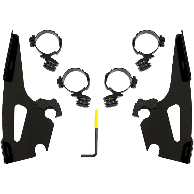 Trigger-Lock Mount Kit Black for Honda CMX1100 Rebel 21-23