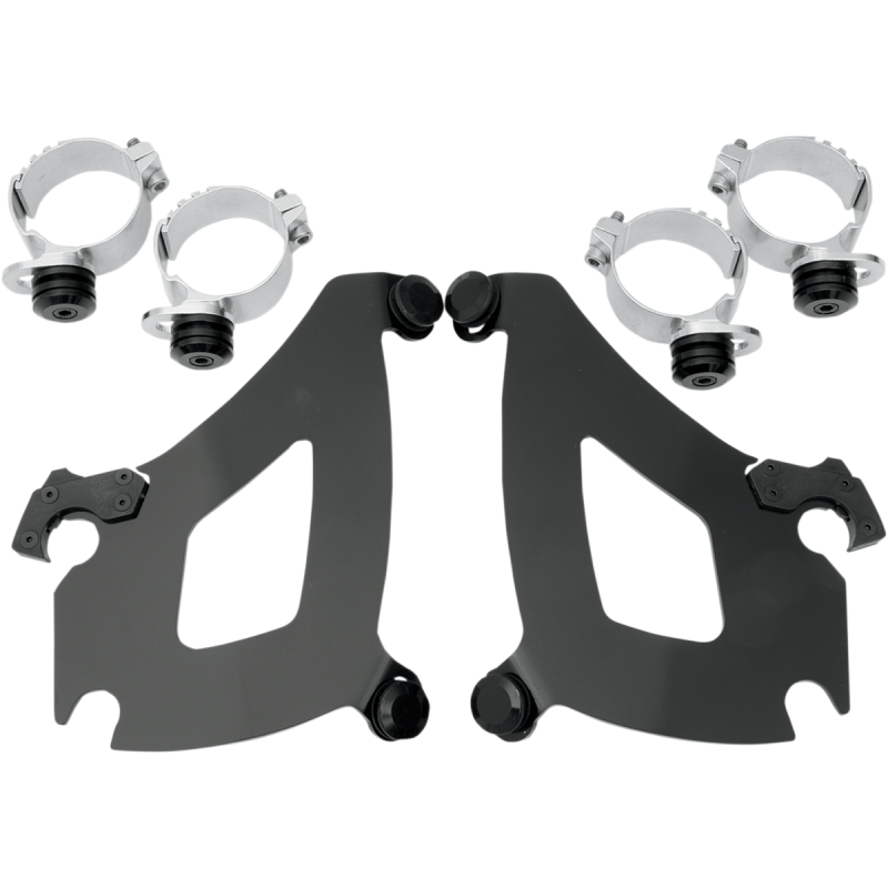 Trigger-Lock Mounting Kit Black for Honda VT1300CXA Fury 10-23