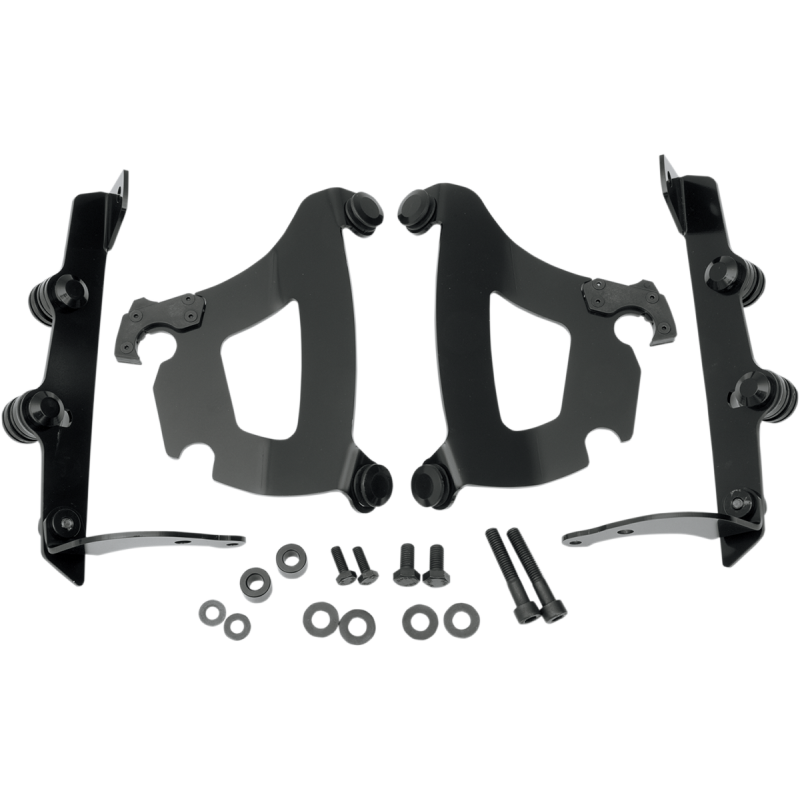 Trigger-Lock Mounting Kit Black for Honda VT750 Phantom 10-23