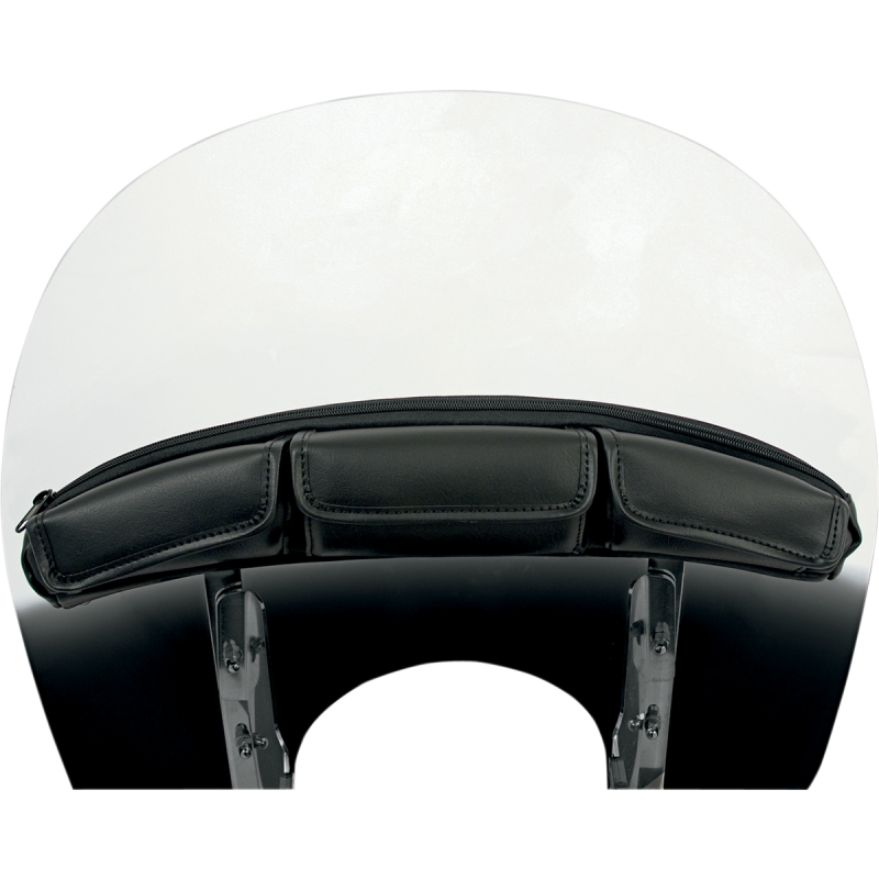 Big Zipper Windshield Quad Pouch