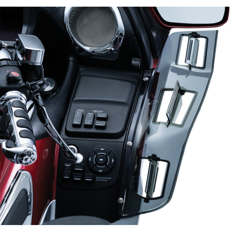 Kuryakyn Airmaster Dragon Wings Vented Wind Directors