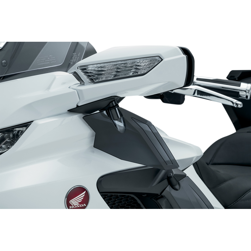 Kuryakyn Adjustable Upper Air Deflectors for Honda GL1800 Gold Wing