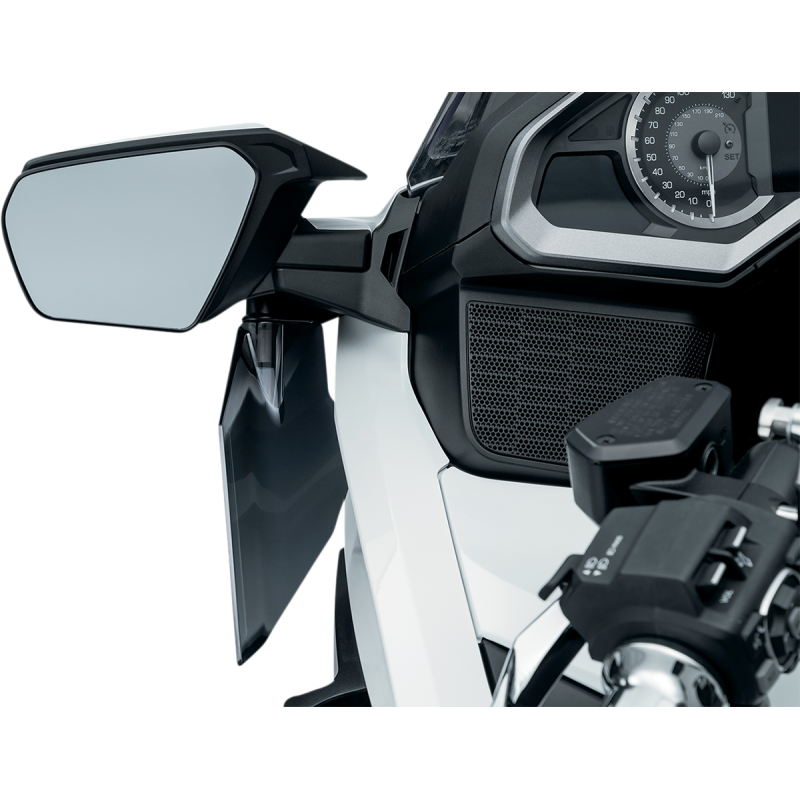 Kuryakyn Adjustable Upper Air Deflectors for Honda GL1800 Gold Wing