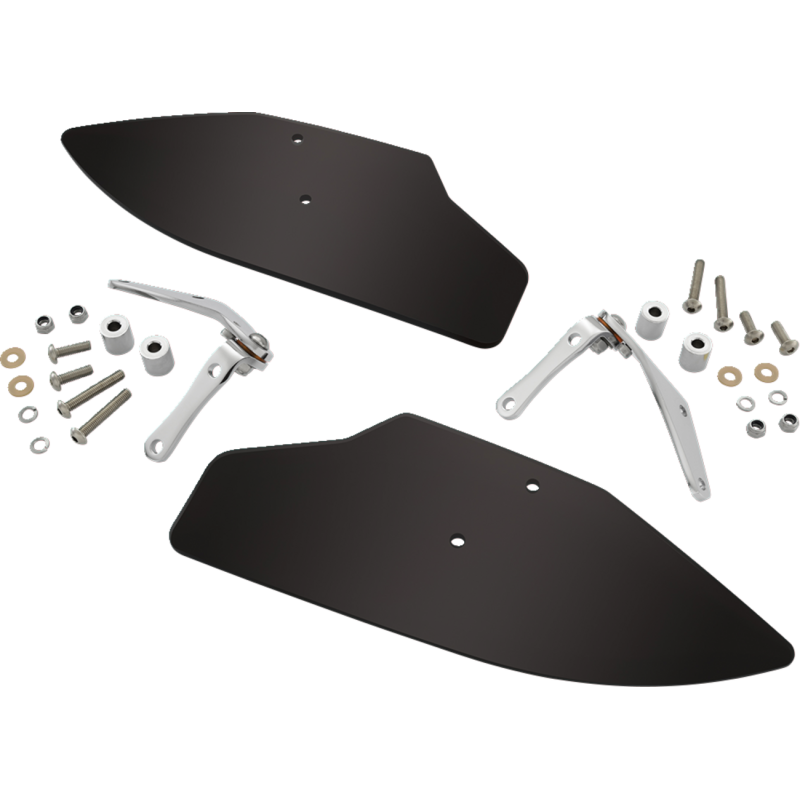 Show Chrome Upper Wind Deflector Kit for Honda GL1800 Gold Wing