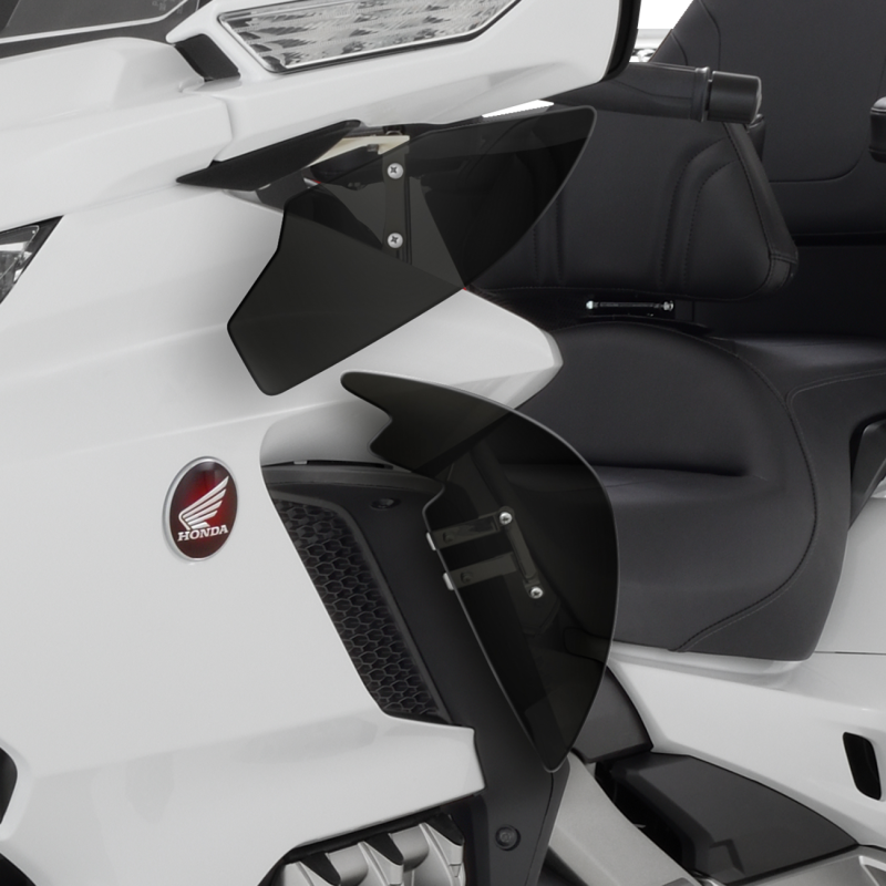 Show Chrome Upper Wind Deflector Kit for Honda GL1800 Gold Wing