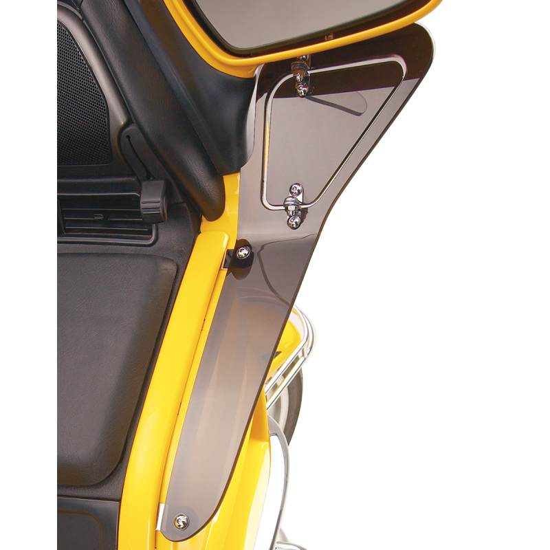 Show Chrome Upper Wind Deflectors for Honda GL1800 Gold Wing
