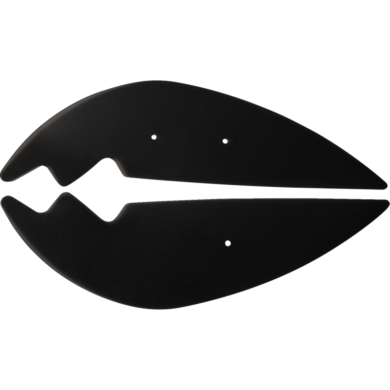 Aeroflo Lower Wind Deflectors - Black