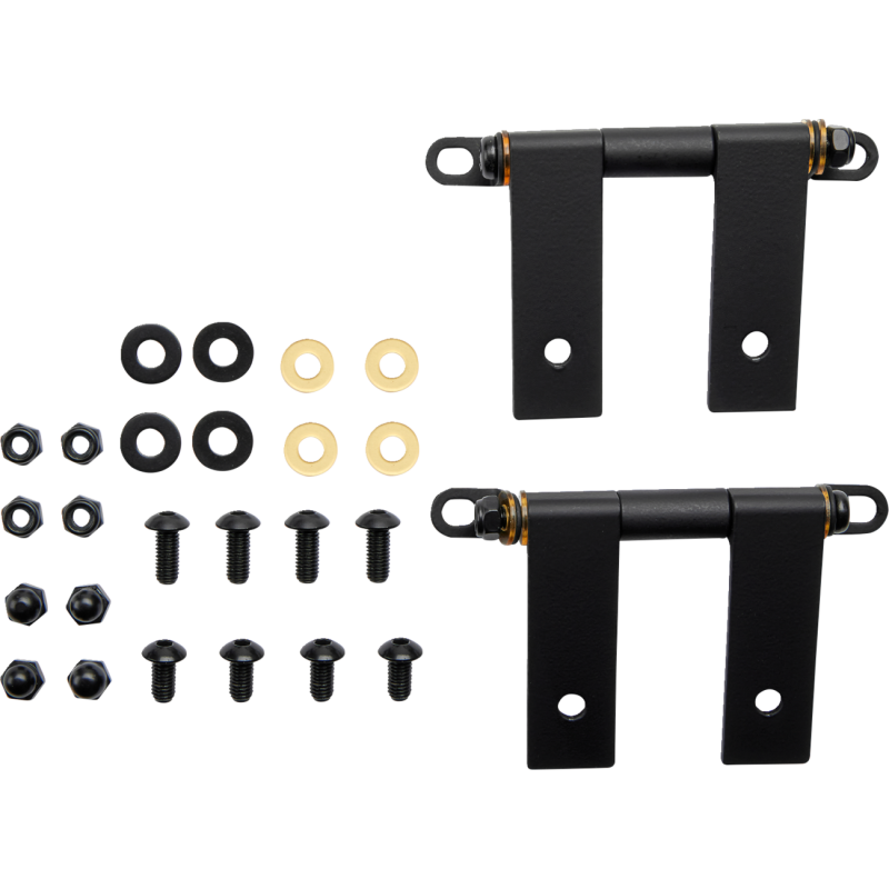 Aeroflo Lower Wind Deflectors - Black