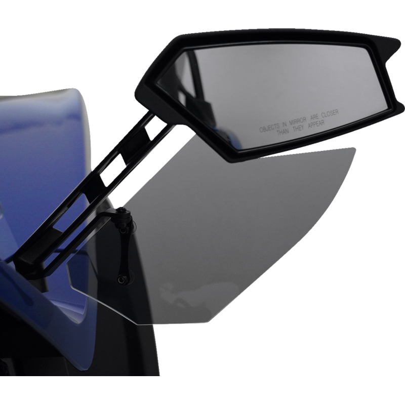 Aeroflo Lower Wind Deflectors - Smoke