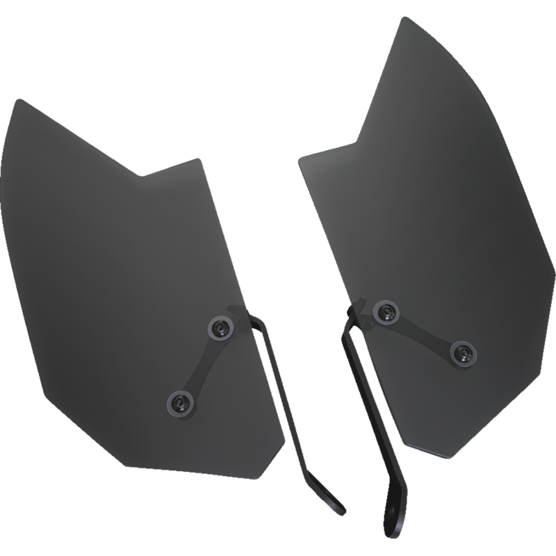 Aeroflo Lower Wind Deflectors - Smoke