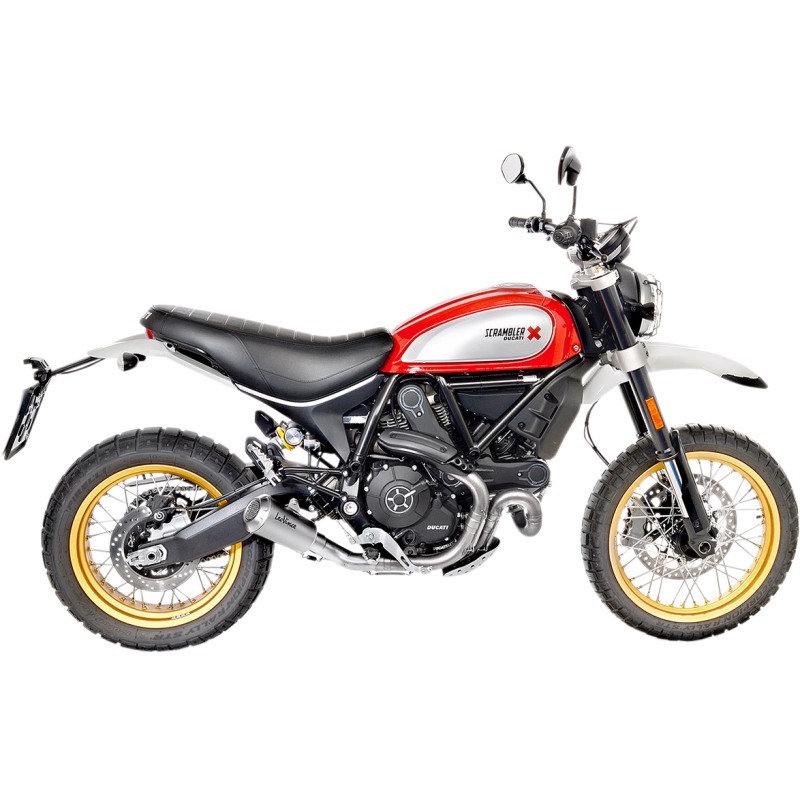 LV-10 Stainless steel Slip-On for DUCATI Scrambler 800 Desert Sled 17-20