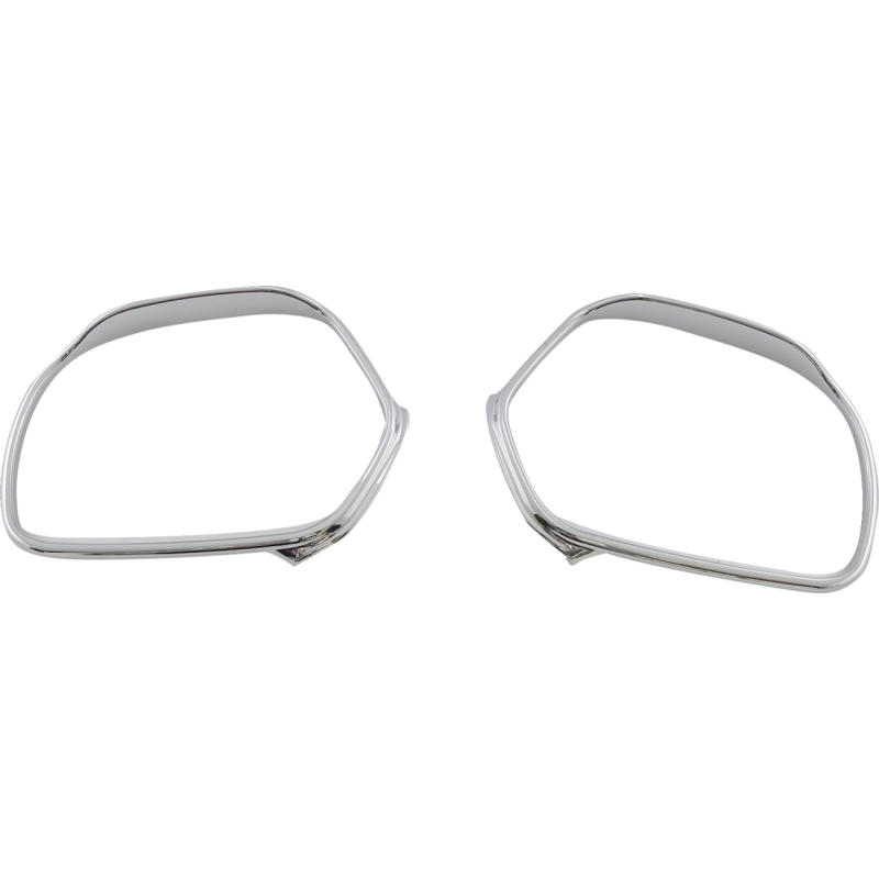 Show Chrome Visored Mirror Trim for Honda GL1800 Gold Wing 01-17