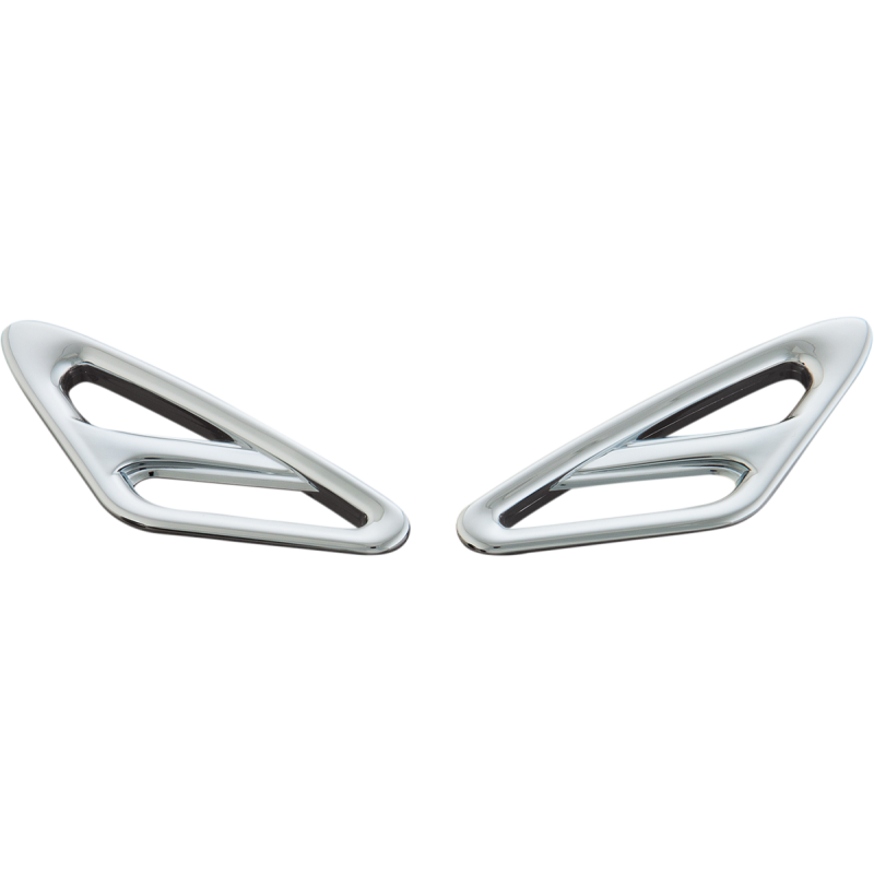 Show Chrome Front Fender Filler Accents