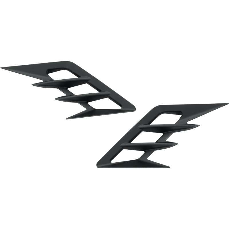 Front Fender Vent Accent, Satin Black