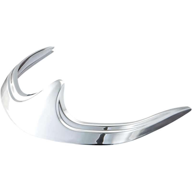 Show Chrome Front Fender Tip Accents