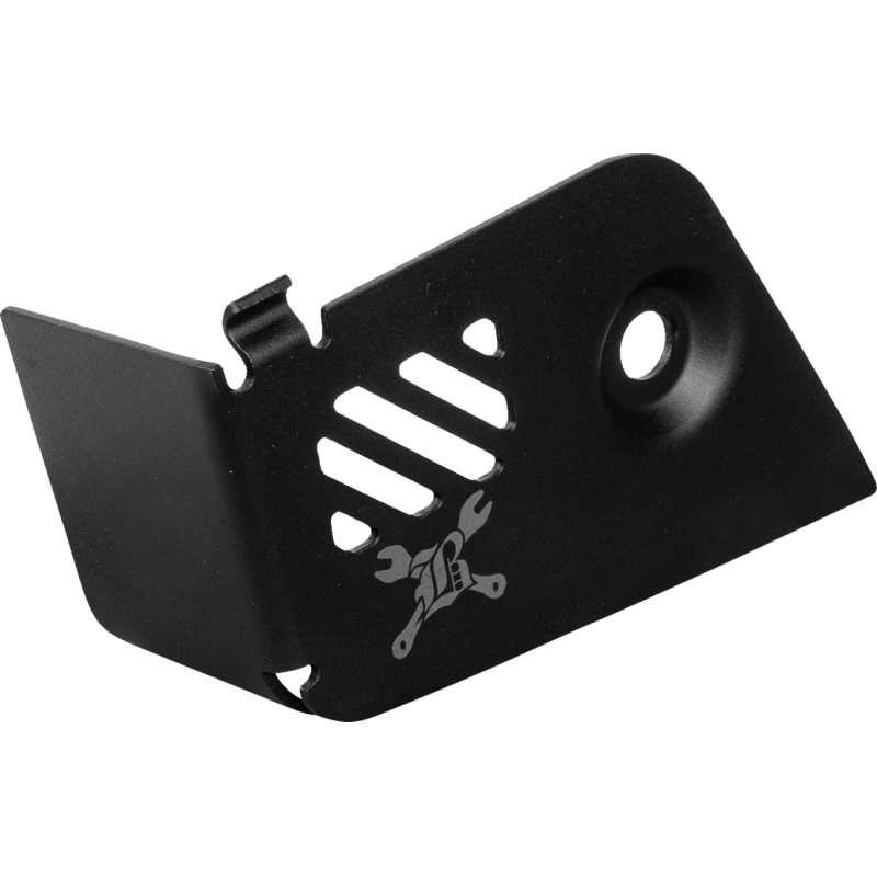 Burly Brand Slash Cut Rear Brake Reservoir Cover