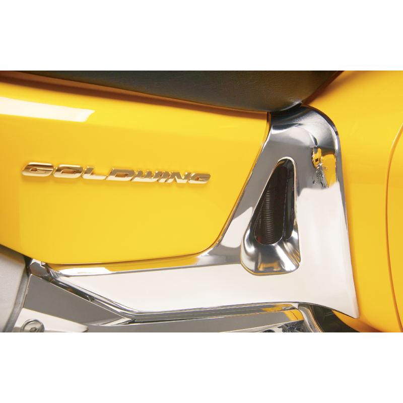 Show Chrome Battery Side Cover Trim for Honda GL1800 Gold Wing