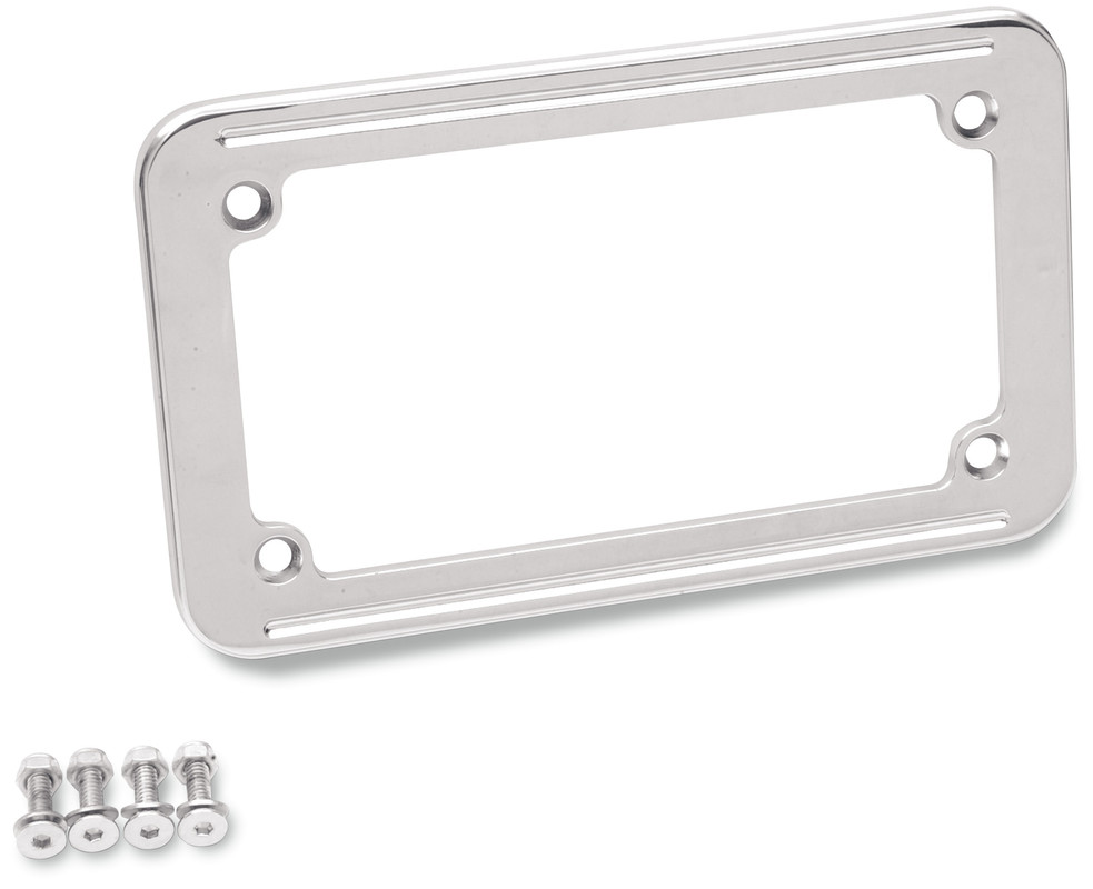 Drag Specialties Chrome License Plate Frame