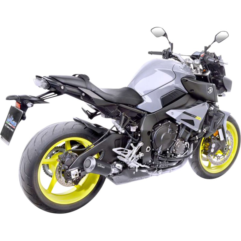 LeoVince LV-10 Black Stainless Steel Slip-On Exhaust