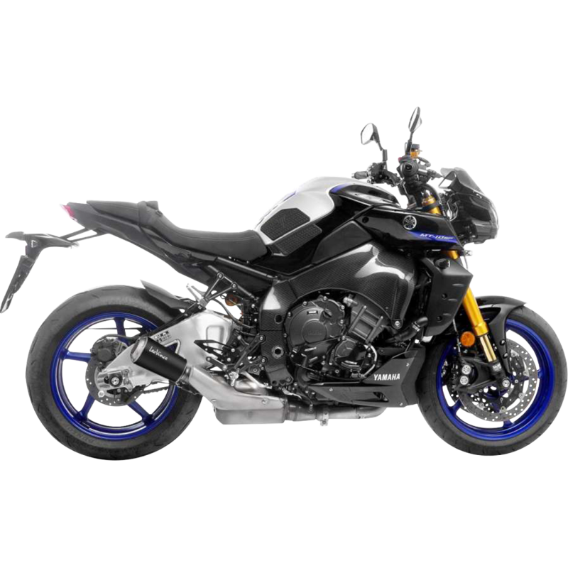 LeoVince LV-10 Black Stainless Steel Slip-On Exhaust