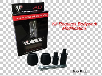 (image for) VORTEX Frame Slider Kit for Kawasaki ER6F 09-11