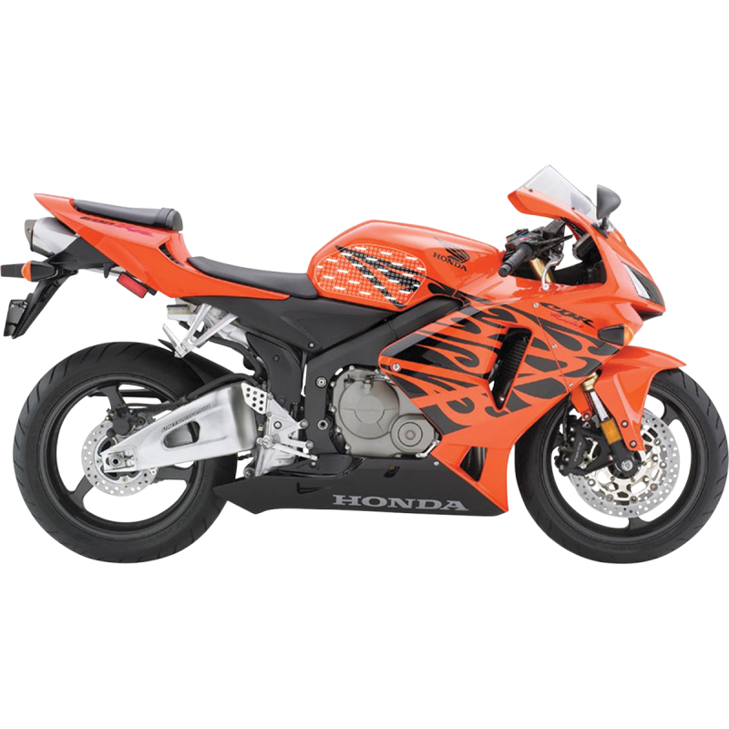 Volcano Profile Traction Pad Tank Kit for Honda CBR600RR 03-06