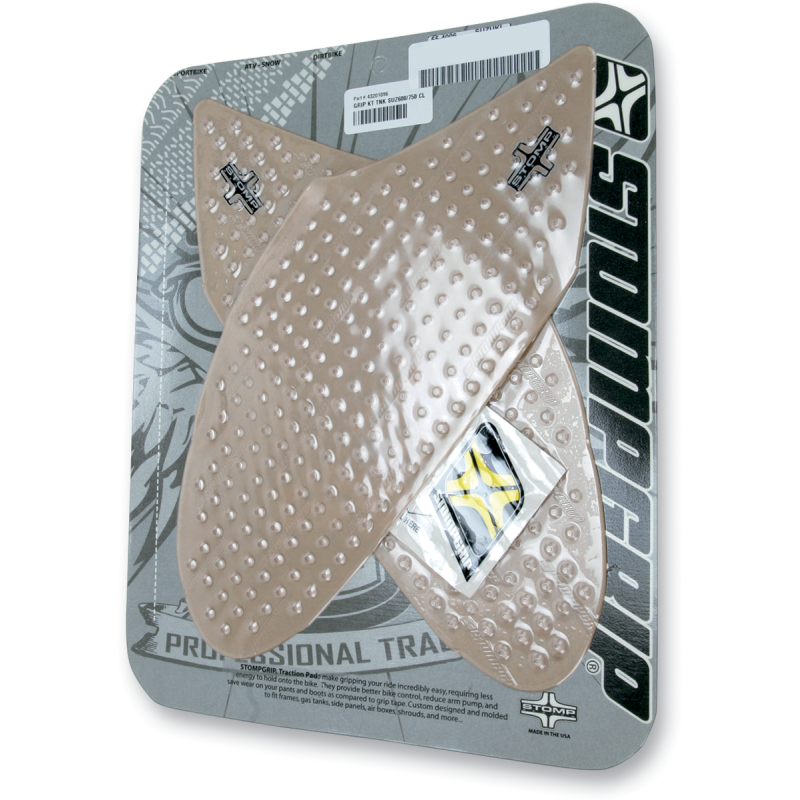 Volcano Profile Traction Pad Tank Kit for Suzuki GSX-R750 06-07