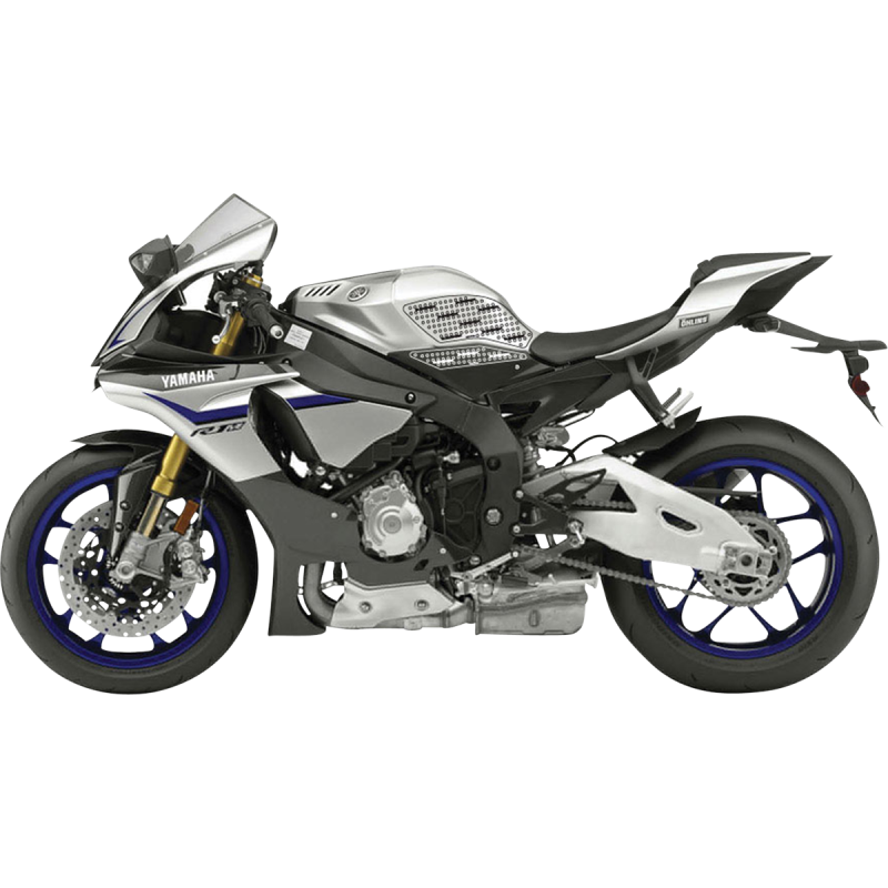 Volcano Profile Traction Pad Tank Kit for Yamaha YZF-R1/M/S 15-19