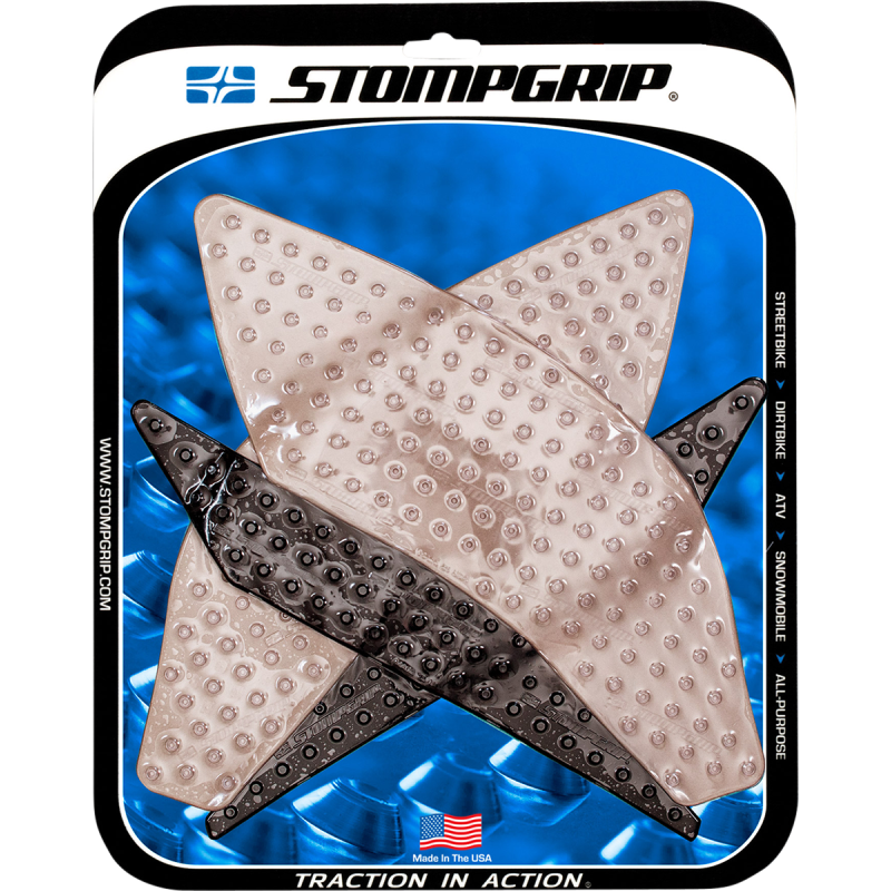 Volcano Profile Traction Pad Tank Kit for Yamaha YZF-R1/M/S 15-19