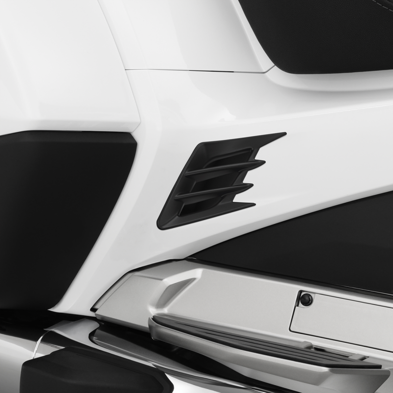 Side Panel Vent Accents - Black Satin