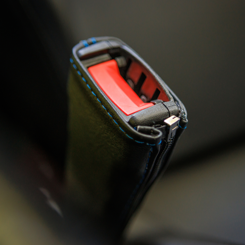 Kaliber Seat Belt Cover, Blue