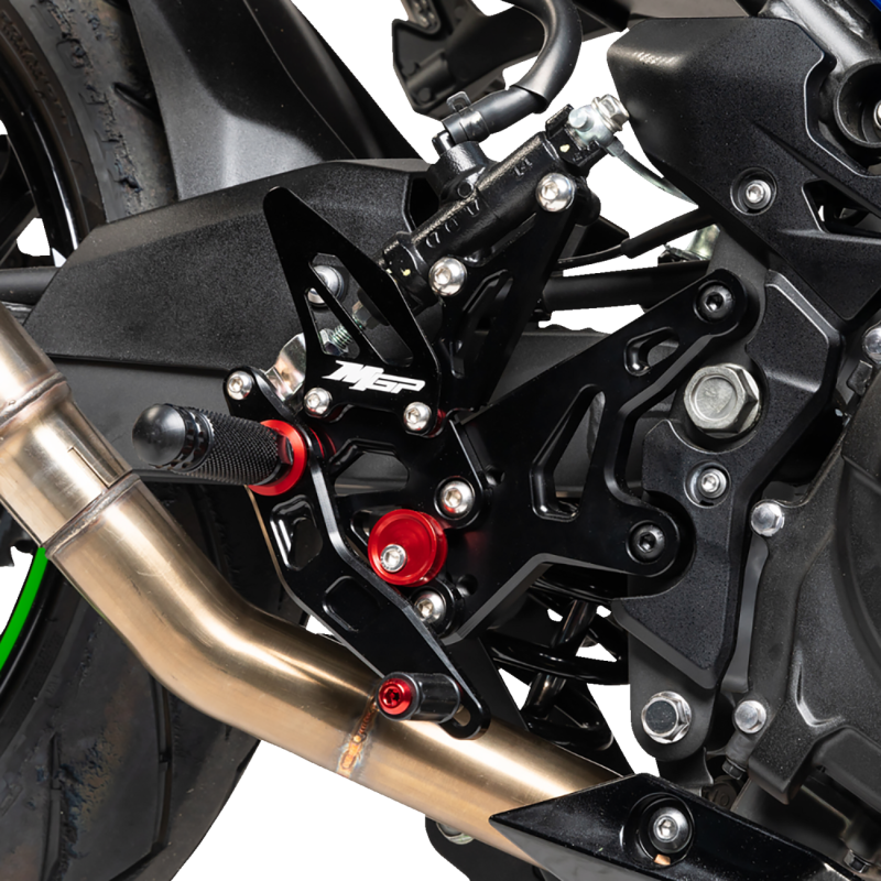 MGP Rear Lever Set for Kawasaki Ninja 400 18-23 - Black