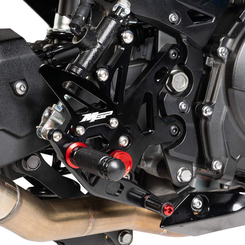 MGP Rear Lever Set for Kawasaki Ninja 400 18-23 - Black