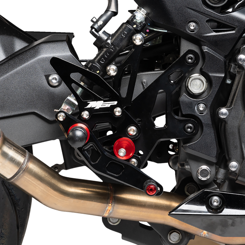 MGP Rear Lever Set for Kawasaki Ninja 400 18-23 - Black