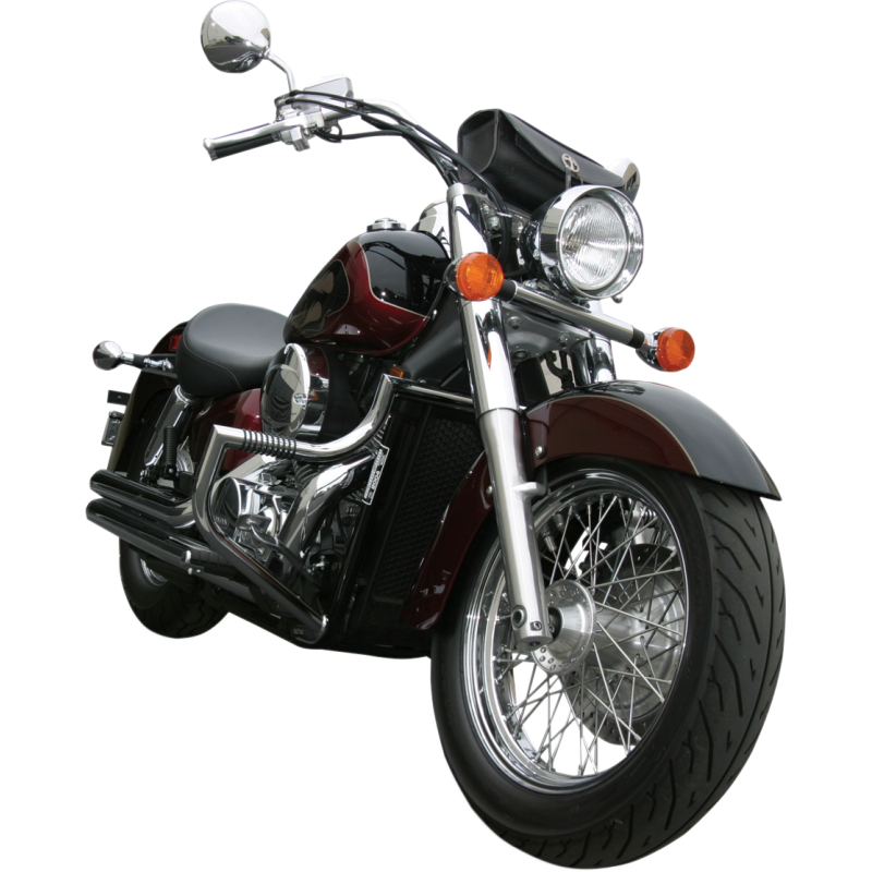 Linbar® Front Highway Bar - Flat Black Powdercoat for Honda VT750 Shadow Aero/Phantom/Spirit