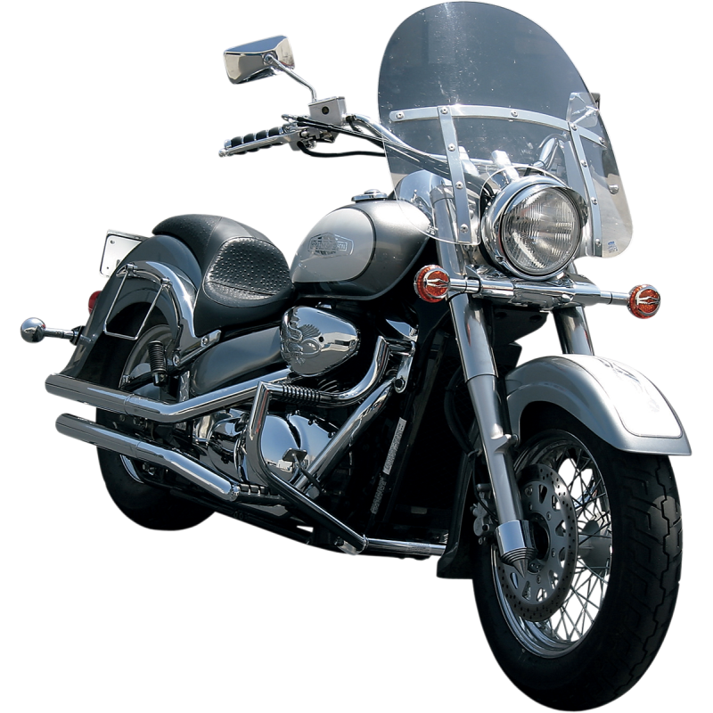 Linbar® Front Highway Bar - Flat Black Powdercoat for Suzuki C50/VL800