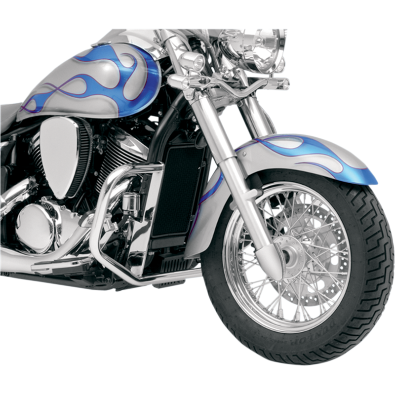 Full-Size Engine Guard - Chrome for Kawasaki VN900 Vulcan Classic/Custom/LT 06-21