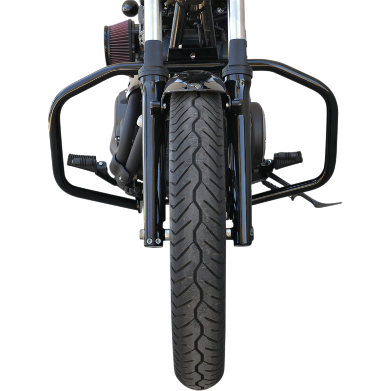 Full-Size Engine Guard - Black Powdercoated for Yamaha Bolt 950 14-17