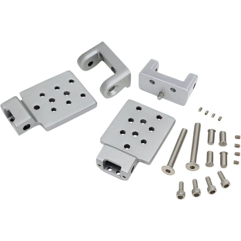 Show Chrome Passenger Board Riser Set for Honda GL1800 Gold Wing 18-21