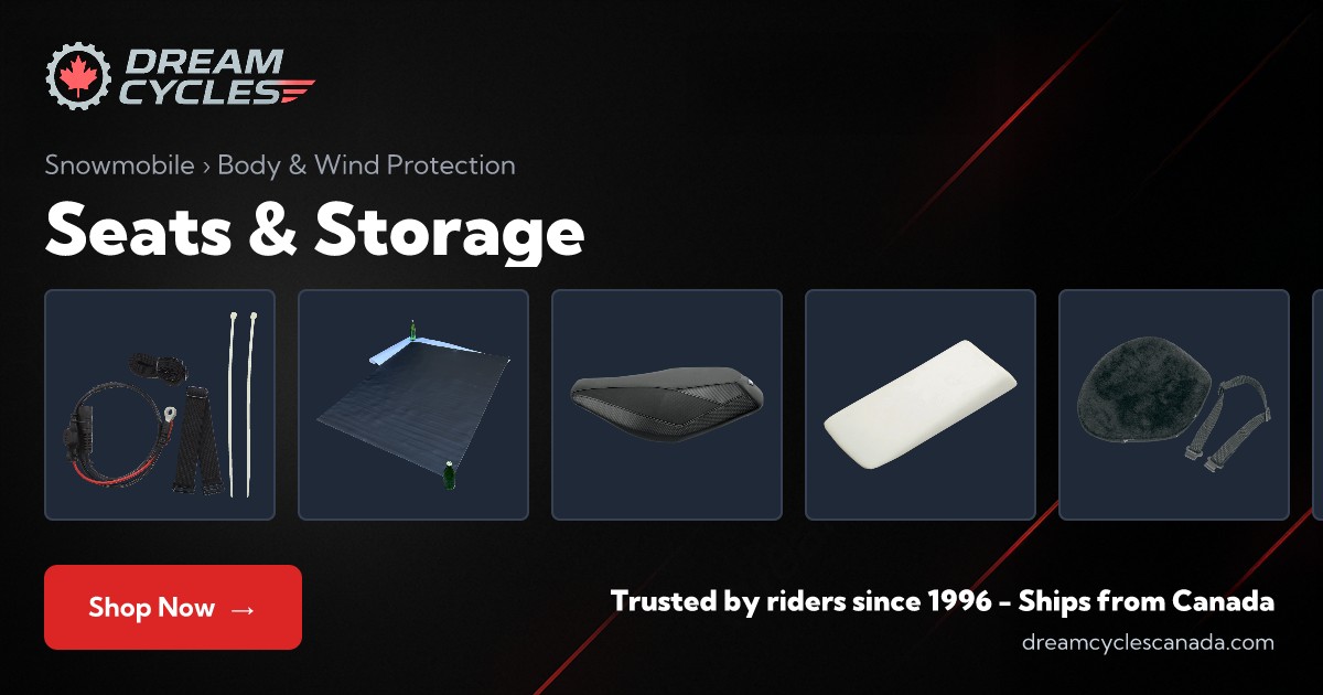 Dreampath Storage Seats & Storage : Dream Cycles