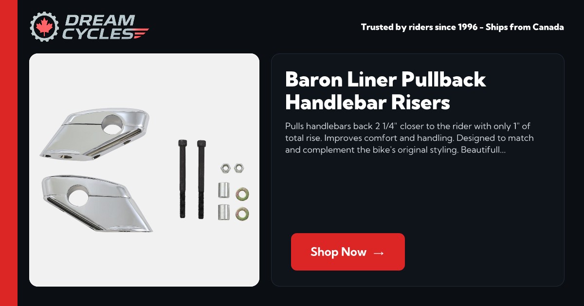 Liner Risers Baron Liner Pullback Handlebar Risers [Baron Liner Pullback Handlebar ...