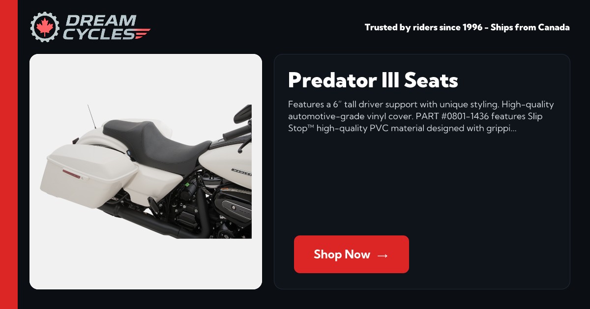 Predator III Seats [Predator III Seats] - $789.17 : Dream Cycles