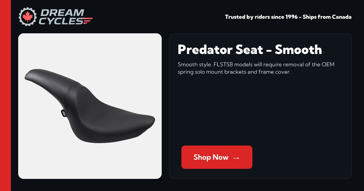 Predator Seat Smooth [0802-0392] - $680.95 : Dream Cycles