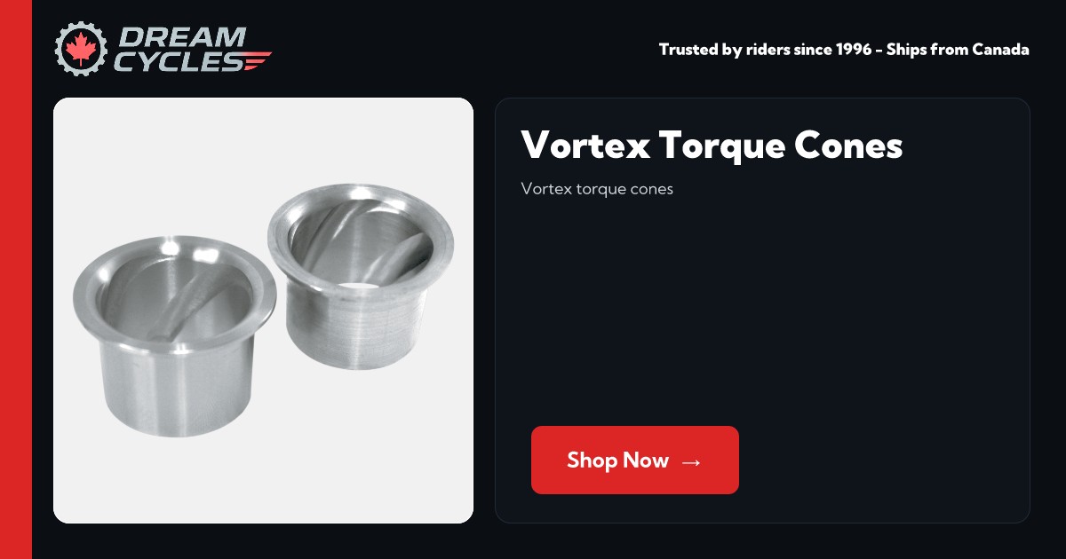 Vortex Torque Cones [LA-1300-02] - $114.95 : Dream Cycles