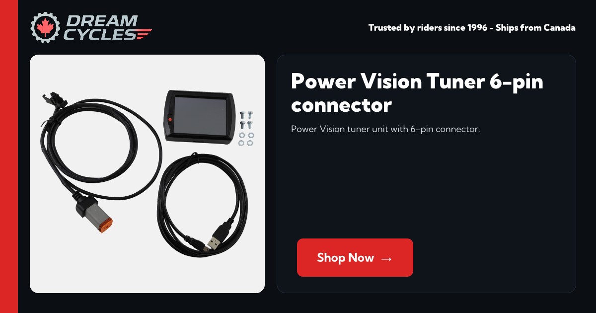 Power Vision Tuner (6-pin) [PV-2B] - $1,169.95 : Dream Cycles