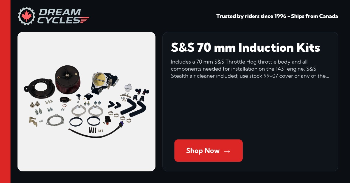 S&S 70 mm Induction Kits [S&S 70 mm Induction Kits] - $2,624.95 : Dream ...