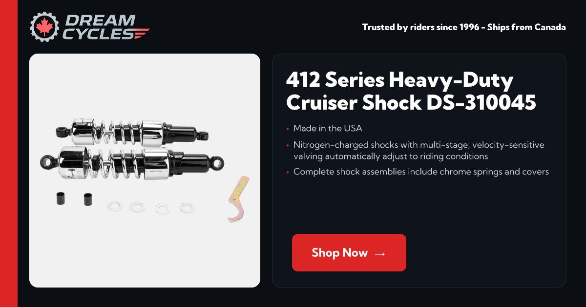 412 Series Heavy-Duty Cruiser Shock DS-310045 [412-4226C] - $623.95 ...