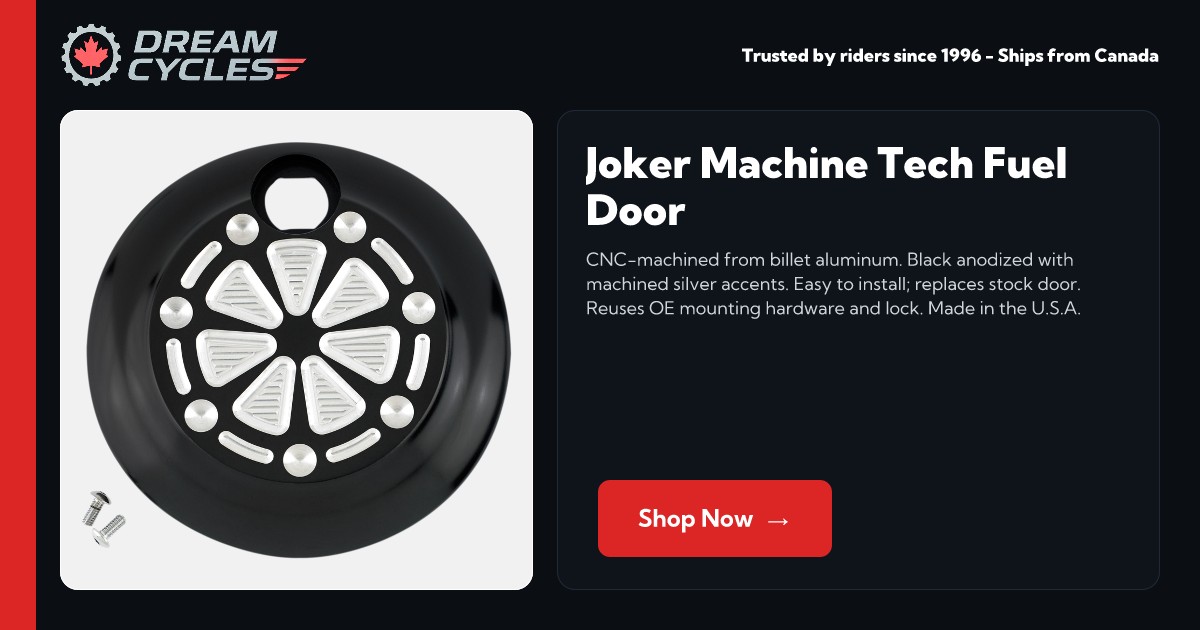 Joker Machine Tech Fuel Door [04-524-2] - $166.95 : Dream Cycles