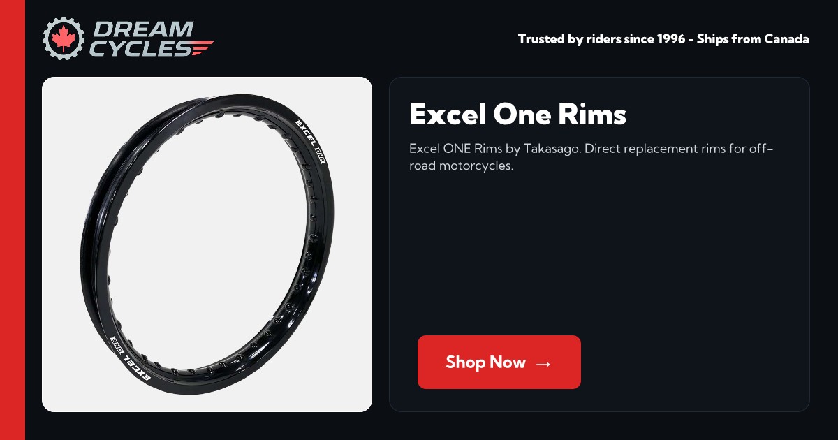 Excel One Rims [Excel One Rims] - $219.75 : Dream Cycles