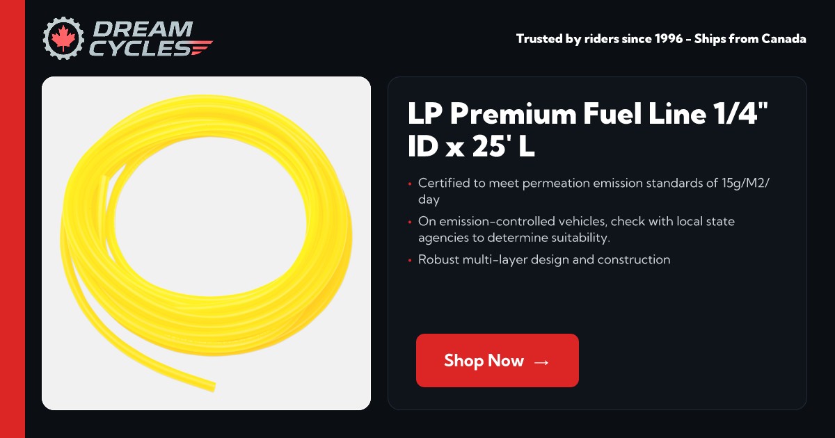 LP Fuel Line 1/4 25' [12-0068] - $421.95 : Dream Cycles